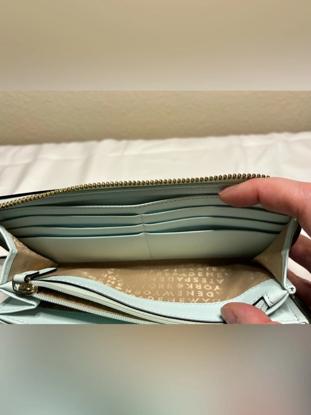 kate spade Laurel Way Neda Zip Around Clutch/wallet